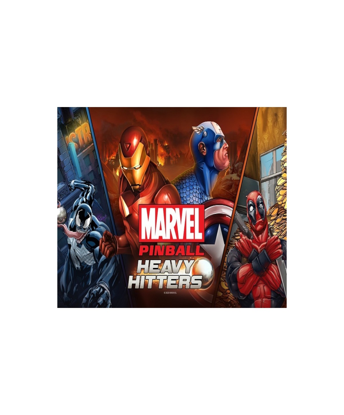 Pinball FX3 - Marvel Pinball - Heavy Hitters DLC Steam Key GLOBAL